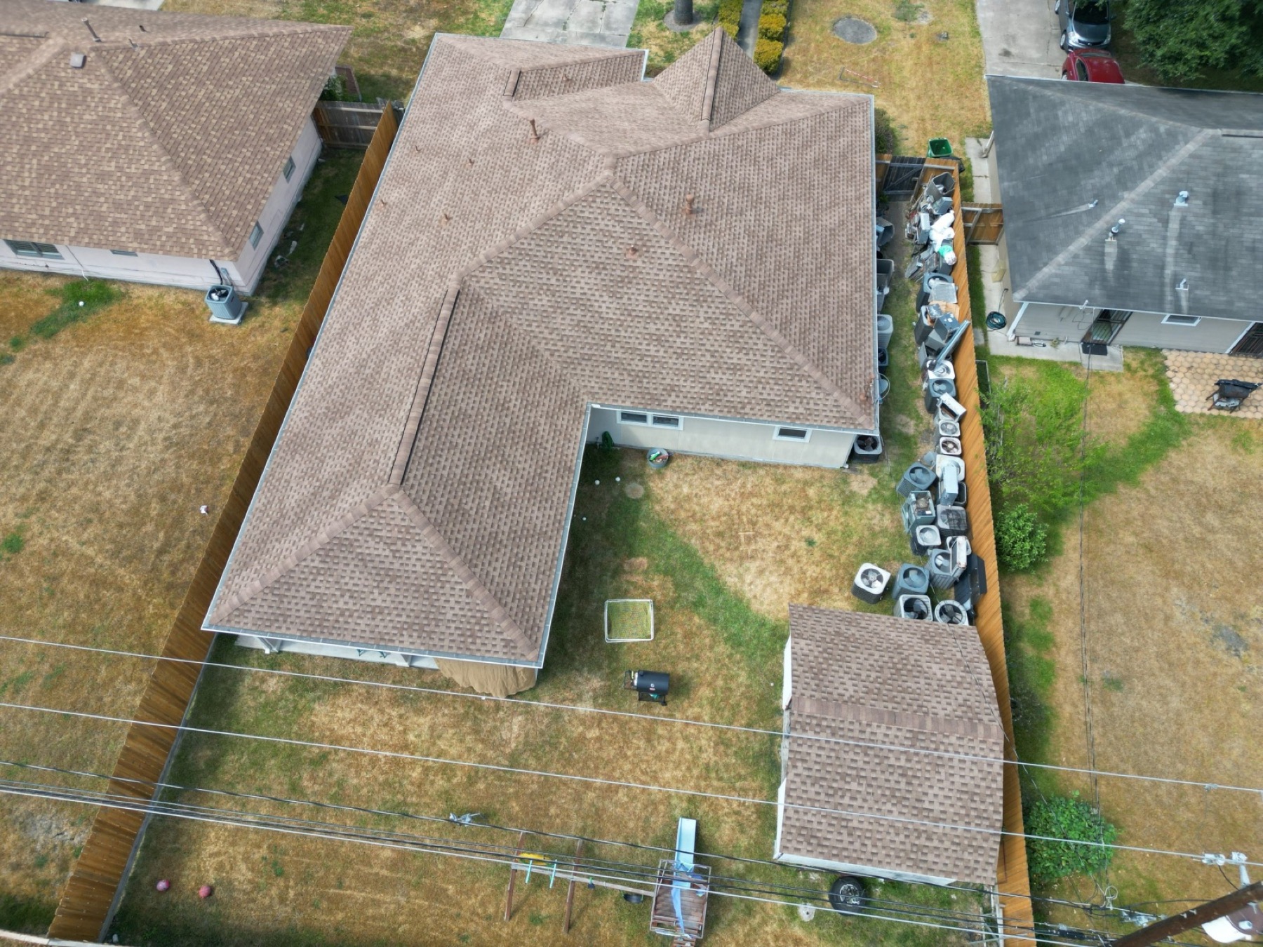 Residential roofing project, Houston, TX